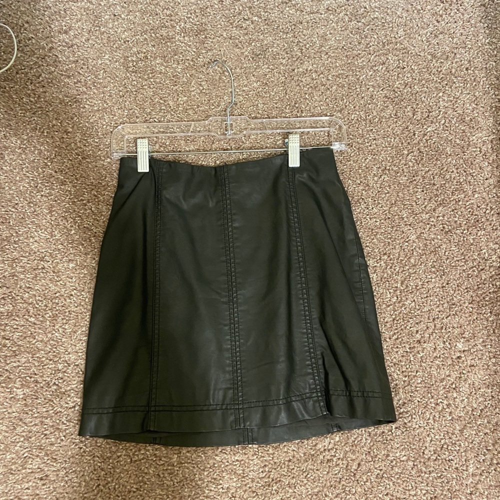 Free people Charcoal Mini Skirt